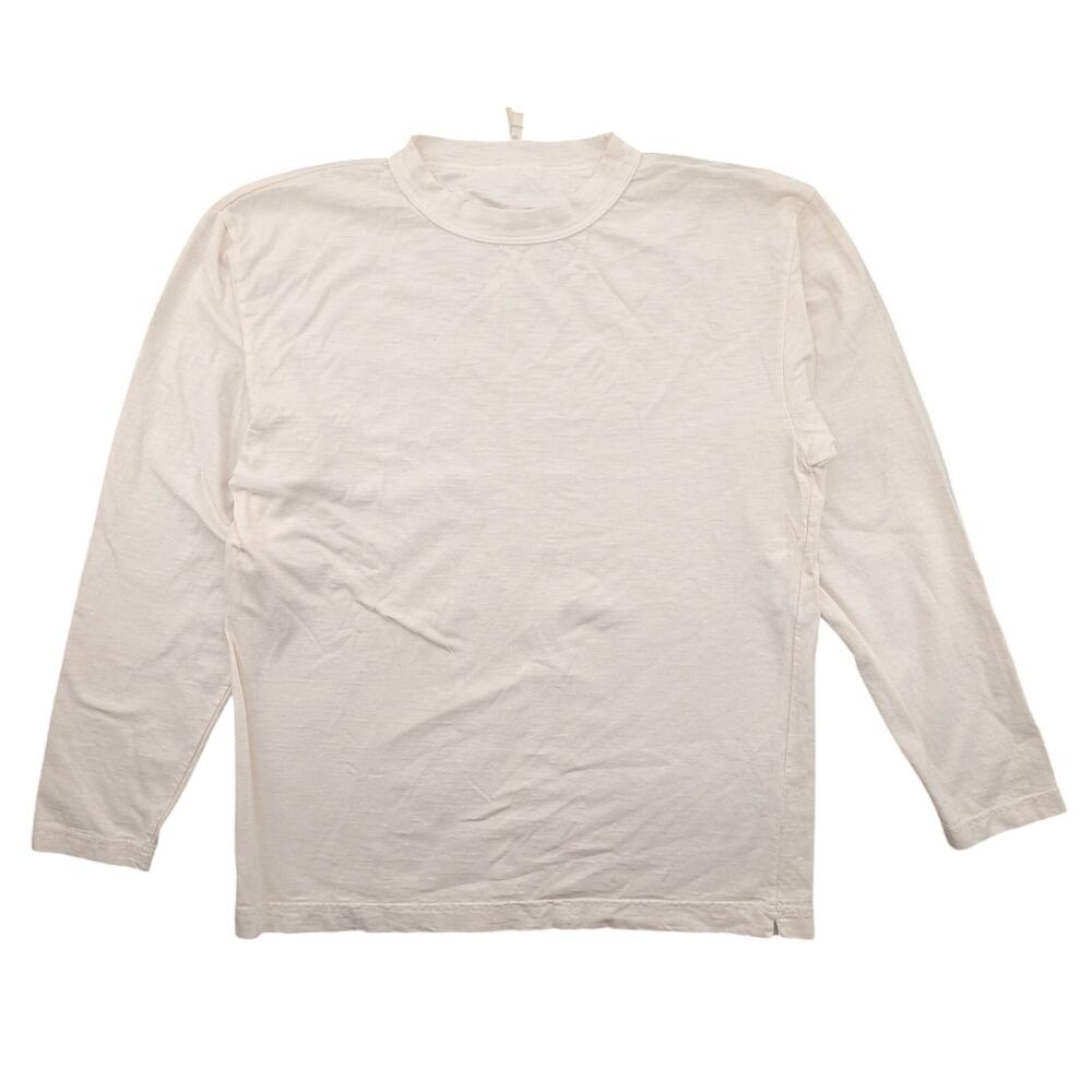 45 RPM Long Sleeve T Shirt Men's One Size Made in Japan Minimalist